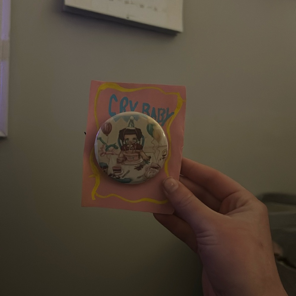 Crybaby pin